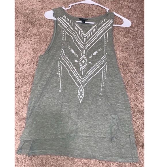 Army Green tank top - Picture 1 of 1